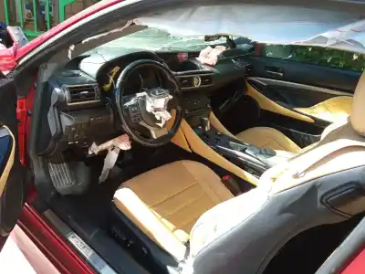 Veículo de Sucata lexus rc 300h do ano 2018 alimentado 2arfse