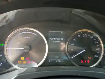 Veículo de Sucata lexus rc 300h do ano 2018 alimentado 2arfse