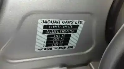 Veículo de Sucata jaguar x-type 3.0 v6 executive do ano 2003 alimentado ajv6