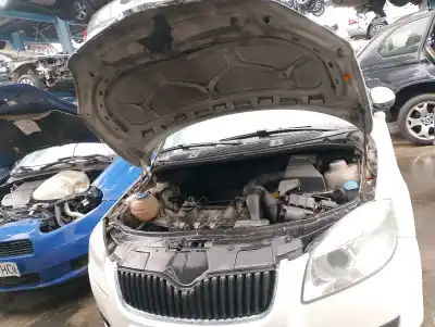 Veicolo di demolizione SKODA FABIA II (542)  dell'anno 2008 alimentato BBM