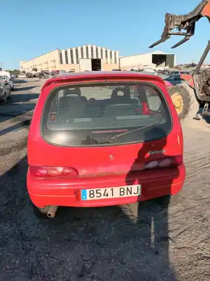 Sloopvoertuig fiat seicento (187) sporting van het jaar 2001 aangedreven 187a1000