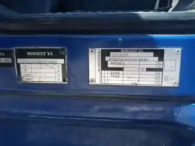 Здавання транспортного засобу renault midlum fg xxx.10 b e3 cabina doble року 2005 потужний dci4cj01