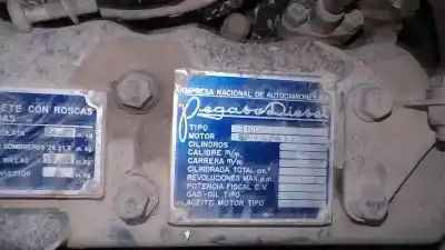 Scrapping Vehicle pegaso 3046/10 4x4 pc 10.0 cc diesel of the year 1988 powered 9100/42