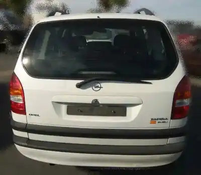 Veicolo di demolizione opel zafira a 2.0 di 16v dell'anno 2000 alimentato x20dtl