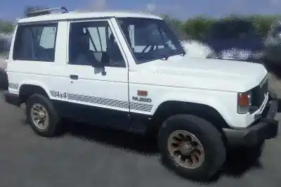 Véhicule à la ferraille MITSUBISHI MONTERO (L040) 2.5 Turbodiesel de l'année 1987 alimenté 4D56