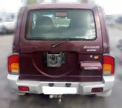 Здавання транспортного засобу ssangyong korando 2.9 d року 1998 потужний 662910