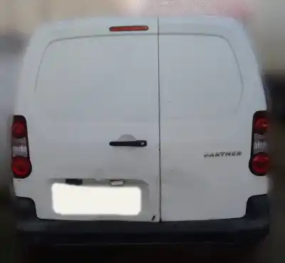 Sloopvoertuig peugeot partner tepee 1.6 hdi / bluehdi 75 van het jaar 2013 aangedreven 9h06