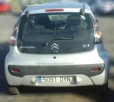 Scrapping Vehicle citroen c1 1.0 cat (384f) of the year 2006 powered 1kr/cfa