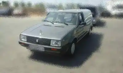 Scrapping Vehicle SEAT MALAGA 1.2 of the year 1990 powered 021A1000