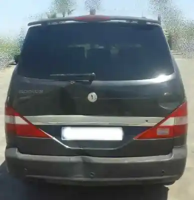 Утилизация автомобиля ssangyong rodius 2.7 turbodiesel cat года 2005 питание d27dt