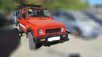 Здавання транспортного засобу SUZUKI                                             SAMURAI (SJ)                                                                                                                                                                                                                                               1.3 G                                                                                                                                                                                                                                                      року 1990 потужний G13A