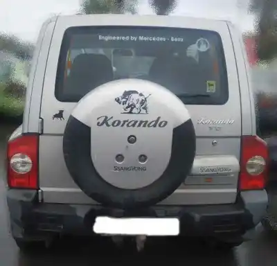 Утилизация автомобиля ssangyong korando 2.9 turbodiesel cat года 1999 питание 0m662la