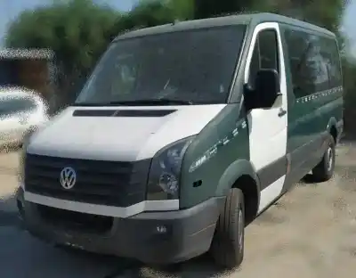 Scrapping Vehicle VOLKSWAGEN CRAFTER COMBI (2E) 2.5 TDI DPF of the year 2006 powered CKUB