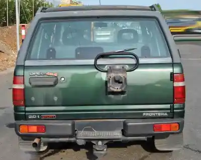 Утилизация автомобиля opel frontera a 2.0 года 1993 питание c20ne