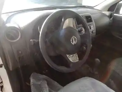 Veículo de Sucata nissan micra (k13) 1.2 cat do ano 2015 alimentado hr12