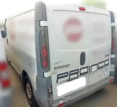 Scrapping Vehicle renault trafic combi (ab 4.01) 1.9 diesel of the year 2005 powered f9q u7