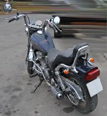 Veículo de Sucata kawasaki en en 500 do ano 1992 alimentado ex 500 ae