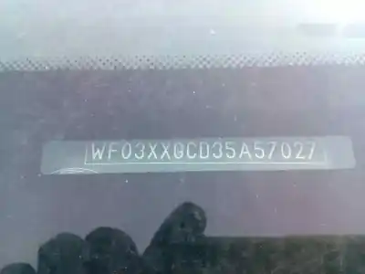 Veicolo di demolizione ford focus berlina (cap) 1.8 tdci turbodiesel cat dell'anno 2006 alimentato kkda