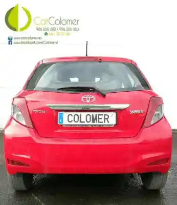 Утилизация автомобиля toyota yaris (ksp9/scp9/nlp9) 1.4 turbodiesel cat года 2013 питание 1nd