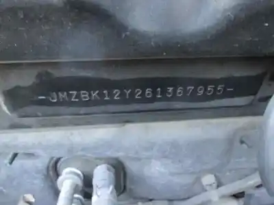 Scrapping Vehicle mazda 3 berlina (bk) 1.6 cd diesel cat of the year 2006 powered y6