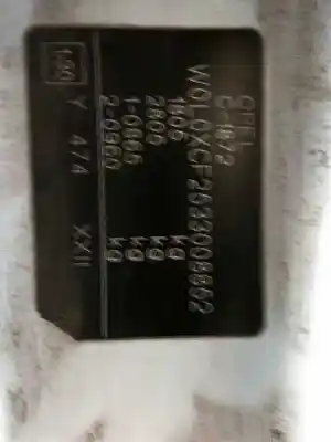 Veicolo di demolizione opel combo familiar dell'anno 2002 alimentato y17dt