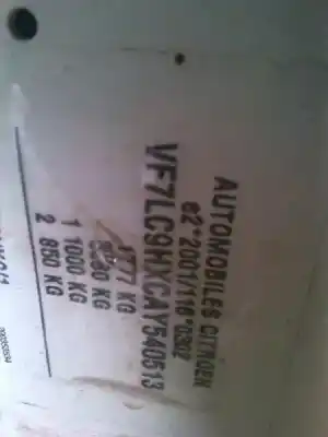 Sloopvoertuig citroen c4 berlina collection van het jaar 2010 aangedreven 9hx