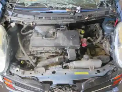 Veículo de Sucata nissan micra (k12e) acenta do ano 2003 alimentado cg12de