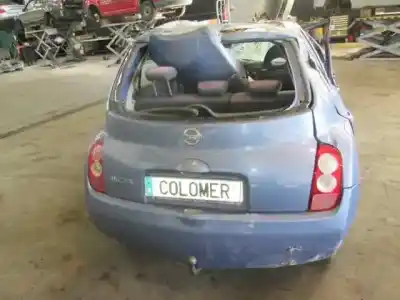 Veículo de Sucata nissan micra (k12e) acenta do ano 2003 alimentado cg12de