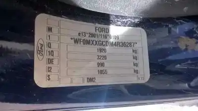 Утилизация автомобиля ford c-max (cb3) style года 2004 питание g8da