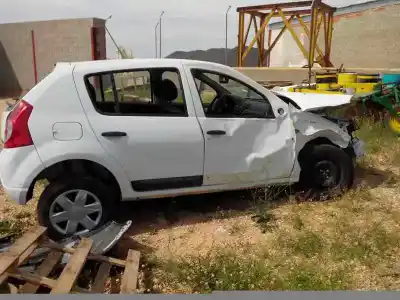Scrapping Vehicle dacia sandero ambiance of the year 2012 powered k9k e8