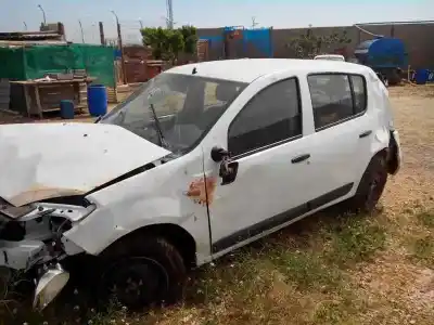 Scrapping Vehicle dacia sandero ambiance of the year 2012 powered k9k e8
