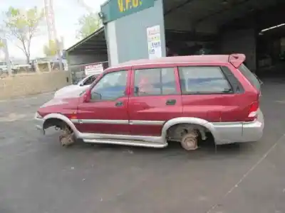 Здавання транспортного засобу ssangyong musso 2.9 d року 2002 потужний 662la 88kw
