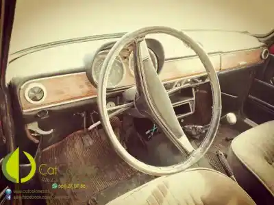 Scrapping Vehicle seat 124 124 of the year 1974 powered 