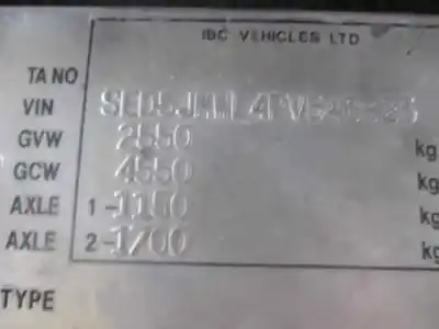 Veículo de Sucata opel frontera a 2.3 turbodiesel do ano 1993 alimentado 23dtr