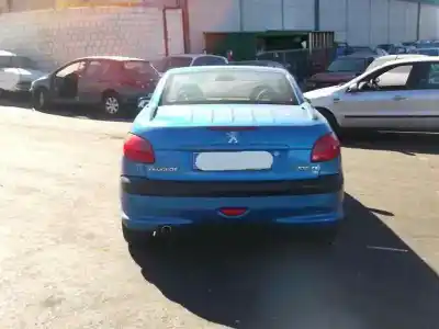 Veicolo di demolizione peugeot 206 cc cc dell'anno 2001 alimentato nfu