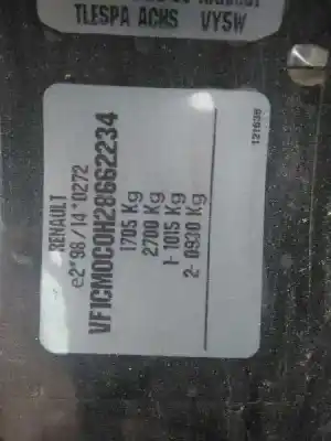 Veículo de Sucata renault megane ii berlina 3p confort authentique do ano 2003 alimentado k4m t7