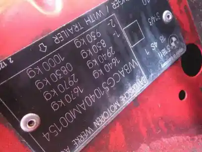 Vehicul casat bmw serie 3 compacto (e36) 318ti al anului 1994 alimentat 184s1