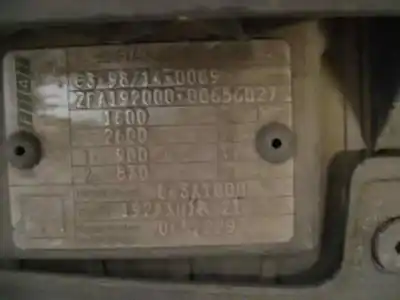 Veículo de Sucata fiat stilo (192) 1.4 do ano 2004 alimentado 843a1.000