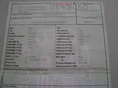 Veículo de Sucata kia carnival ii 2.9 cdri ex do ano 2002 alimentado j3