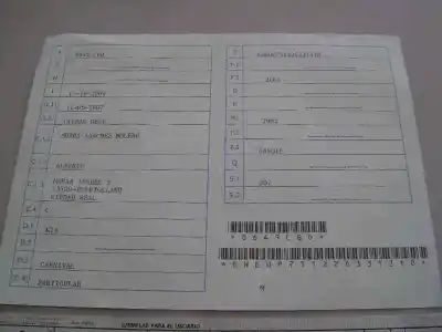 Veículo de Sucata kia carnival ii 2.9 cdri ex do ano 2002 alimentado j3