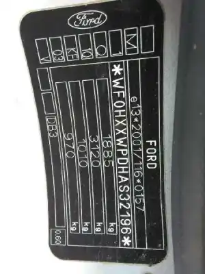 Veículo de Sucata ford focus lim. (cb4) trend do ano 2010 alimentado g8db