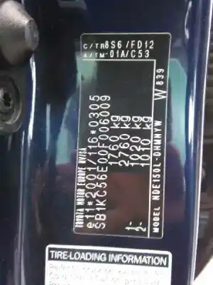 Scrapping Vehicle toyota auris (_e15_) 1.4 d-4d (nde150_) of the year 2008 powered 1nd