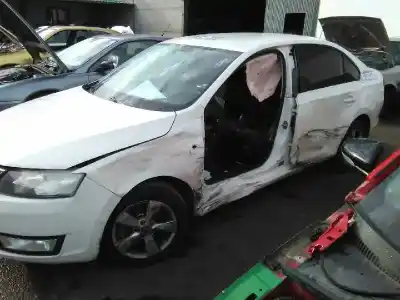 Veículo de Sucata skoda rapid ambition do ano 2014 alimentado cayc