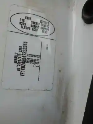 Veículo de Sucata renault kangoo profesional do ano 2012 alimentado k9k808