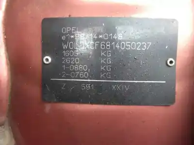 Утилизация автомобиля opel corsa c comfort года 2000 питание y17dt