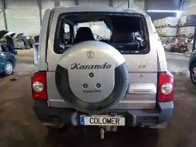 Утилизация автомобиля ssangyong korando 2.9 turbodiesel cat года 2000 питание 662la
