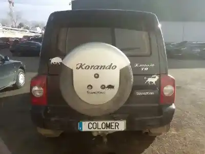 Утилизация автомобиля ssangyong korando 2.3 turbodiesel cat года 2000 питание om661la