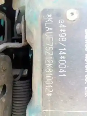 Scrapping Vehicle daewoo tacuma 2.0 cat of the year 2003 powered t20sed