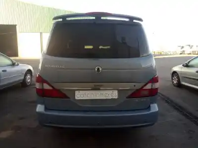Утилизация автомобиля ssangyong rodius 2.7 turbodiesel cat года 2006 питание d27dt