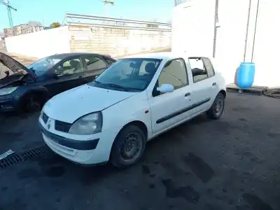 Veículo de Sucata renault clio ii (bb_, cb_) 1.2 lpg do ano 2001 alimentado d7f 764,d7f 766